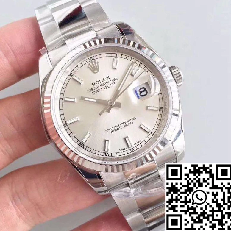 AR 126334 36MM Ivory Factory II Dial Rolex Datejust 1129